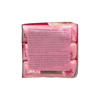 Lux Radiant Glow Rose Soap 100g