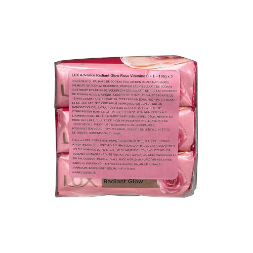 Lux Radiant Glow Rose Soap 100g