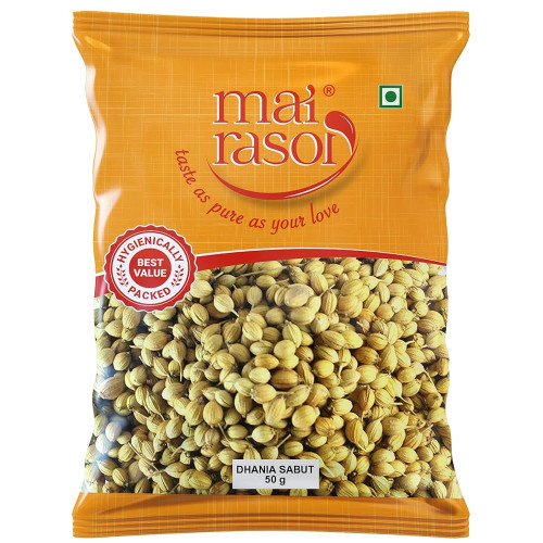 MAI RASOI Whole Coriander Seeds/Sabut Dhania 200 grams
