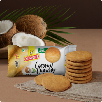 Mario Coconut Crunchy Biscuit 