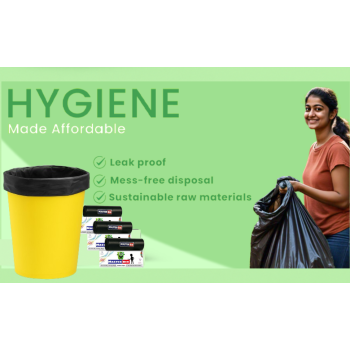 Mast Green India Garbage Bags Small size 30 Bags