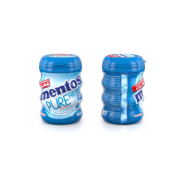 Mentos Chewing Gum - Pure Fresh Mint, 56g Bottle