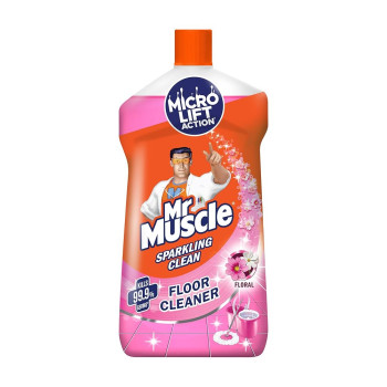 Mr. Muscle Floor Cleaner - Floral Perfection, 1L Bottle