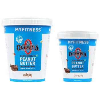 MyFitness Peanut Butter High Protein Dark Chocolate Peanut Butter Smooth 510G Olympia Edition