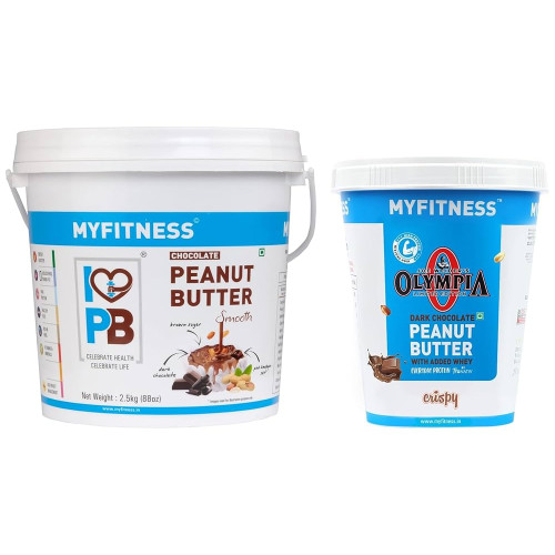 MYFITNESS Peanut Butter High Protein Dark Chocolate Spread Crispy 