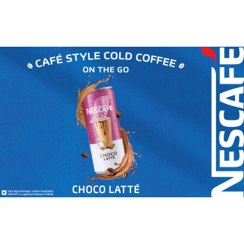 Nescafe Cafe Style Cold Coffee, Choco Latte 200ml