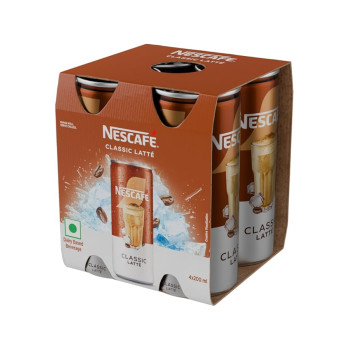 Nescafe Cafe Style Cold Coffee, Classic Latte 200ml