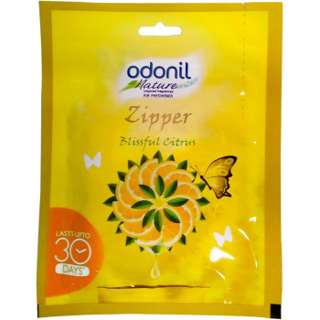 Odonil Zipper Blissful Citrus Air Freshener 10 g