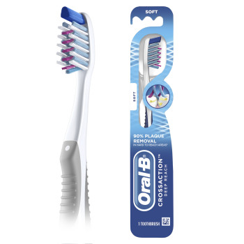Oral-B CrossAction Deep Reach Manual Toothbrush,