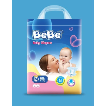 Pampers, with Aloe Vera - S  (68 Pieces)