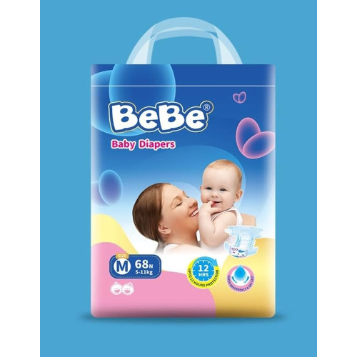 Pampers, with Aloe Vera - S  (68 Pieces)