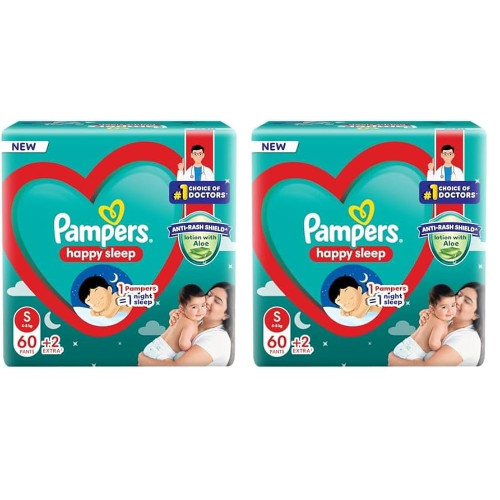 Pampers Happy Skin Pants Anti Rash L1