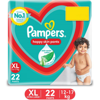 Pampers Happy Skin Pants Anti Rash S1