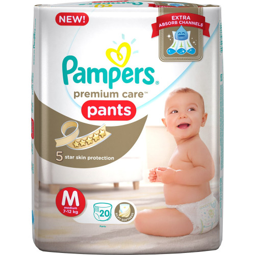 Pampers Premium Care Pants  (M)20