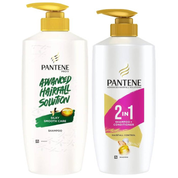 Pantene Hair Science Silky Smooth Shampoo 650ml