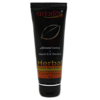 PATANJALI Activated Charcoal Foaming  60g 