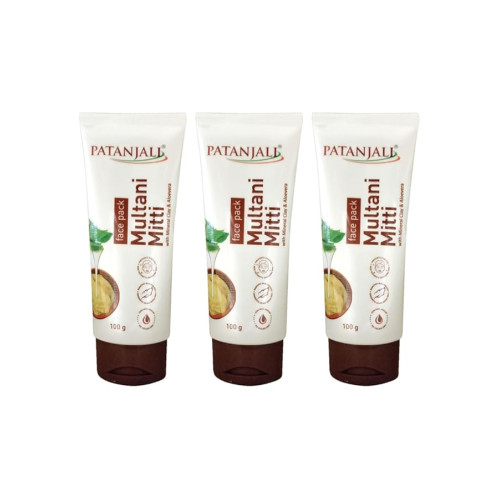 Patanjali FacePack Multani Mitti with Aloe Vera 100g