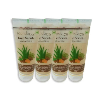 Patanjali Saundarya Multani Mitti Face Scrub 100g