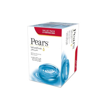Pears Soft And Fresh Gel Soap Pack of 4