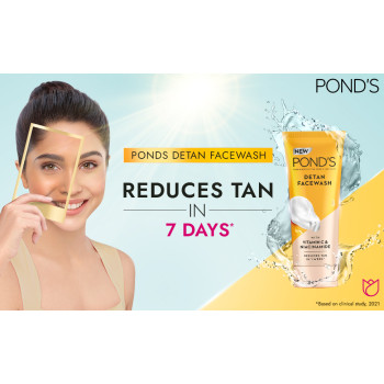 Pond's Detan Face Wash for Tan 100g