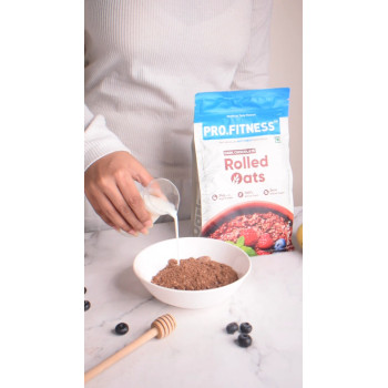 PRO.FITNESS High Protein Oats Dark