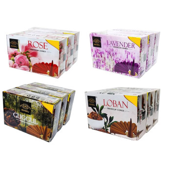 pure fragrance pineapple dhoop 12 cones 