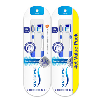 Sensodyne Sensitive (Soft) Toothbrush (Pack of 4)