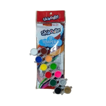 Skoodle Tempera 6 Colours 18ml