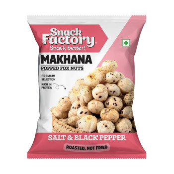 Snack Factory Makhana (Salt & Black Pepper, )
