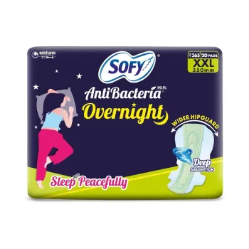 Sofy Anti Bacteria Overnight Extra Long Sanitary Pads