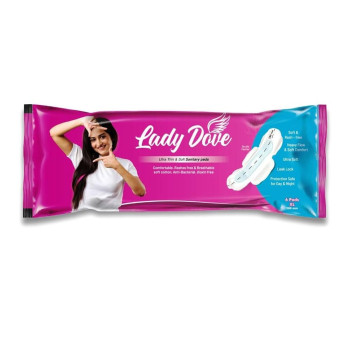 Sofy Bodyfit Sanitary Napkin with Wings  XL 6pads