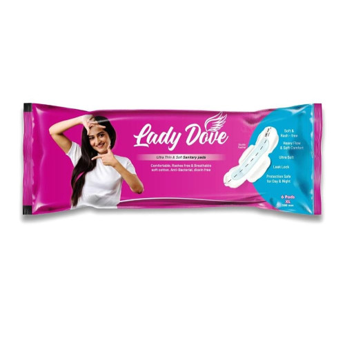 Sofy Bodyfit Sanitary Napkin with Wings  XL 6pads