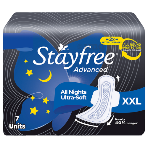 Stayfree Advanced All Night Ultra-Soft with Wings Pads XXL