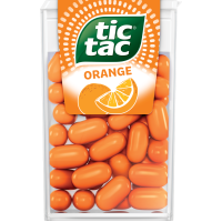 TIC TAC MINT AND ORANGE