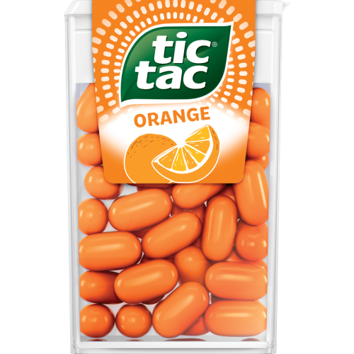 TIC TAC MINT AND ORANGE