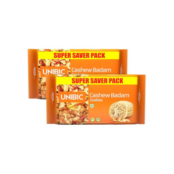 UNIBIC Cashew Badam Cookies, 50G
