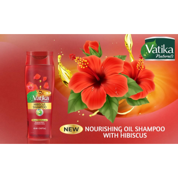 Vatika Naturals Hibiscus Nourishing Oil Shampoo