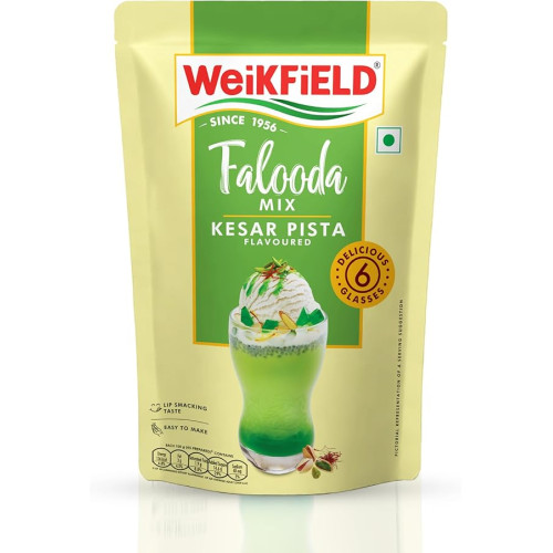 Weikfield Kesar Pista Falooda Mix, 200 g