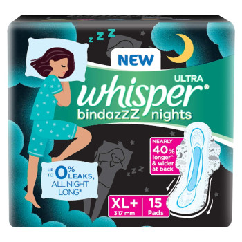 Whisper Bindazzz Nights 15 XXL