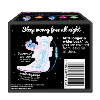 Whisper Bindazzz Nights XXL Sanitary Pads