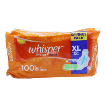 WHISPER CHOICE 18PADS XL 