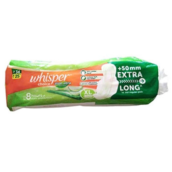 Whisper Choice AloeVera Sanitary 6 Pads