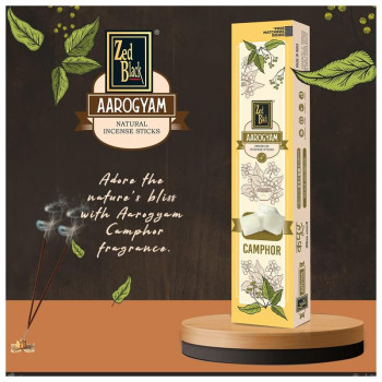 Zed Black Aarogyam Camphor Incense Sticks