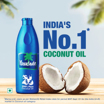 Parachute 100% Pure Coconut Hair Oil 250ml