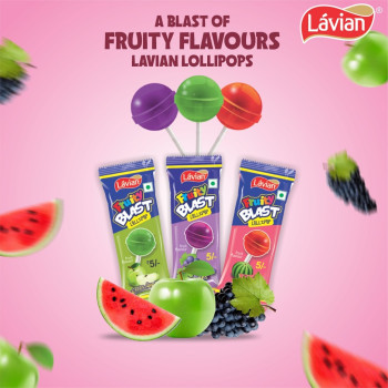 Lavian Fruity Blast Raw Mango Lollipop 11g