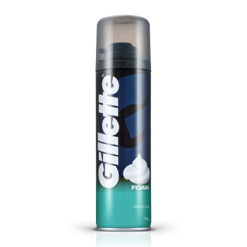 Gillette Menthol Shaving Foam 196 g