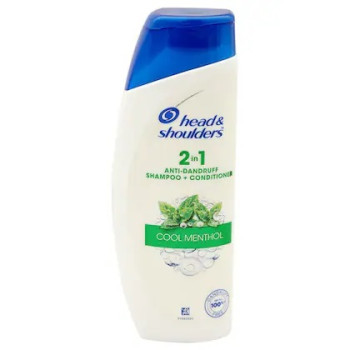 Head & Shoulders 2-In-1 Cool Menthol Anti-Dandruff Shampoo+ Conditioner 180ml