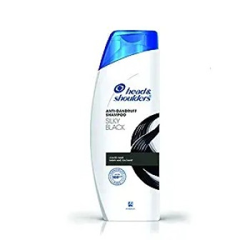 Head & Shoulders Anti Dandruff Shampoo, Silky Black 180ml