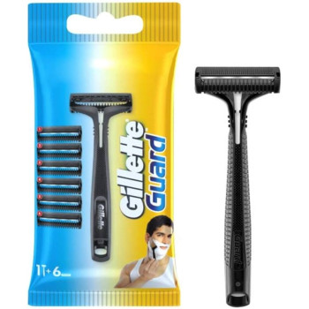 Gillette Guard Razor & Cartridge 6 pcs