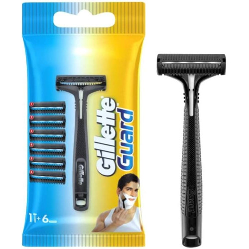 Gillette Guard Razor & Cartridge 6 pcs